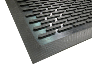 Discount Rubber Scraper Mats are Rubber Door Mats by American Floor Mats